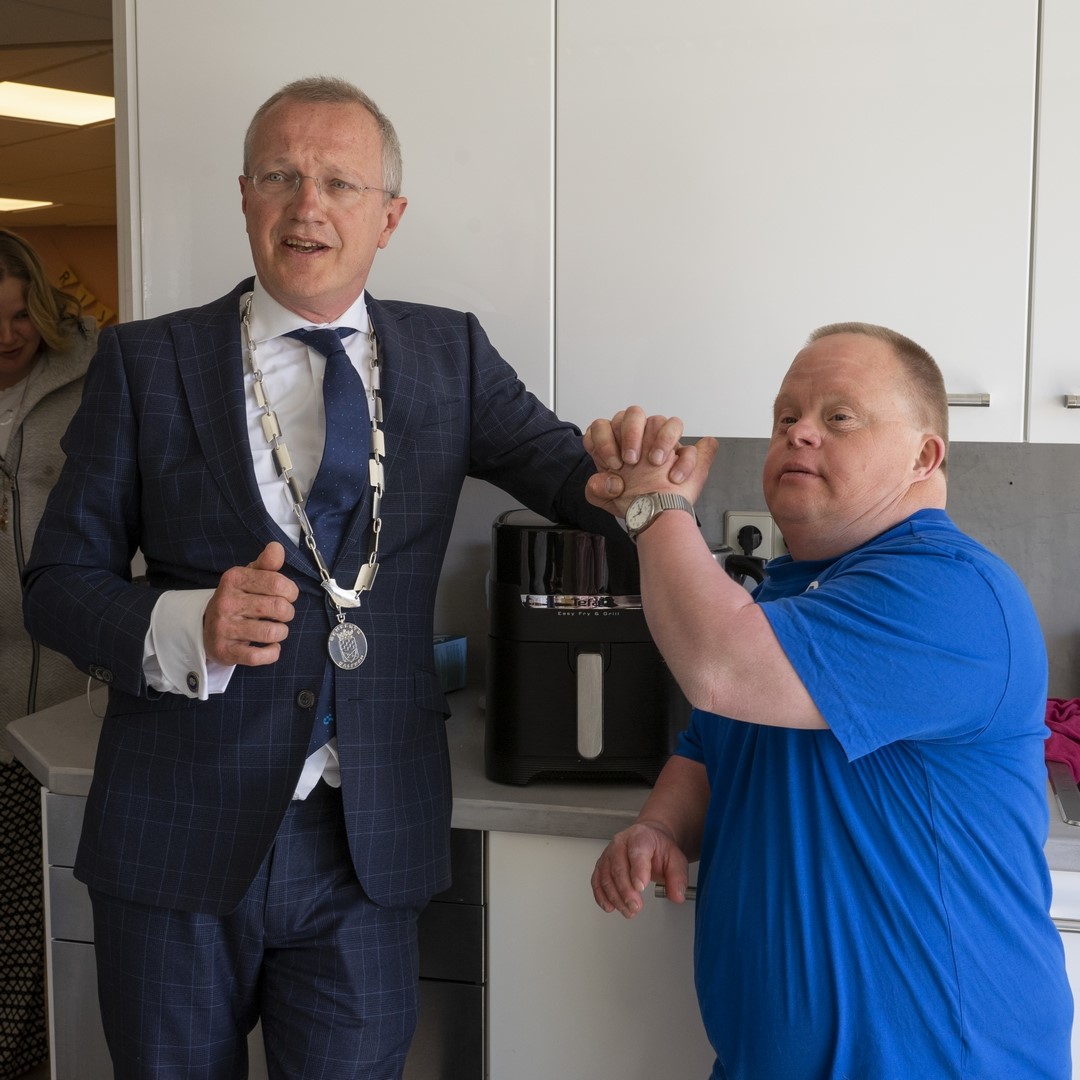 op de Foto met burgermeester Dalfsen